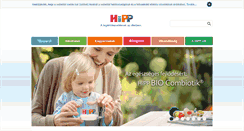 Desktop Screenshot of hipp.hu
