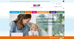 Desktop Screenshot of hipp.ch