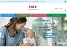 Tablet Screenshot of hipp.ee